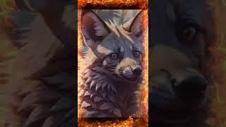 beautiful Aardwolf with gatal music