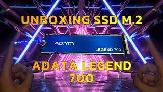 UNBOXING SSD ADATA LEGEND 700 512GB