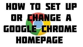 How to Change Your Home Page in Google Chrome