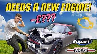 I HAD TO BUY A NEW ENGINE FOR MY WRECKED MINI JOHN COOPER WORKS!