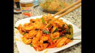 Cws Kib ( Very Quick Shrimp Stir Fry)