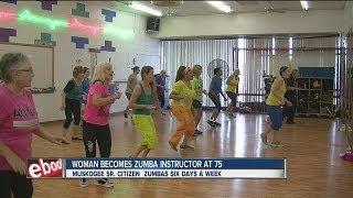 75-year-old woman becomes Zumba instructor