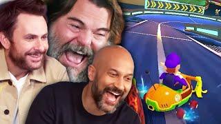 I challenged the cast of the MARIO MOVIE in Mario Kart