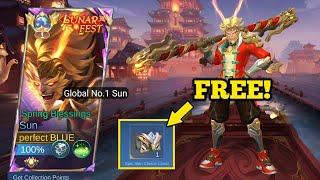 MOONTON THANK YOU FOR THIS FREE SKIN!‼️| SUN LUNAR FEST "SPRING BLESSINGS!" -MLBB