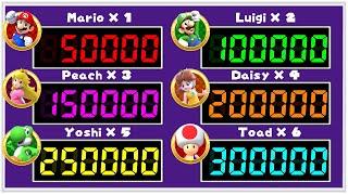 Mario Starman 2021 Theme Remix with Counter Numbers from 1 to 300,000 onto Scoreboard