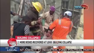 2 MORE BODIES RECOVERED AT LEKKI BUILDING COLLAPSE