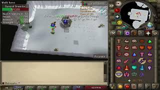 Bandos solo 13 kills a trip | Prayer flicking method | Alora RSPS  (No audio)