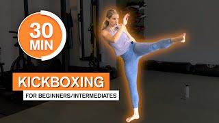 30 MIN SHADOW KICKBOXING for Beginners & Intermediates!!