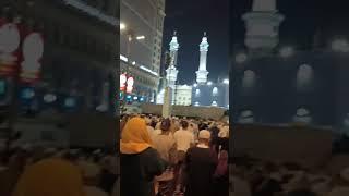 Last tarawi in masjid Al haram Quari Sudais Praying #shorts #prayer #shortvideo #islamicstatus