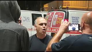 חי פה - חדשות חיפה: ודיע נסאר, הקונסול הכללי של ספרד בחיפה בעת הגעתו למיון בית החולים רמב"ם
