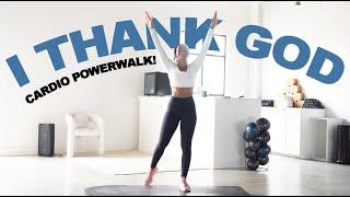 POWER WALK CARDIO DANCE WORKOUT | I Thank God by Maverick City Music