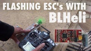 How to flash an ESC with BLHeli