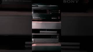 Sony SL-C9 silver and SL-C9es black Betamax VCR #betamax #80s #vcr #beta #nostalgia #retro #videos