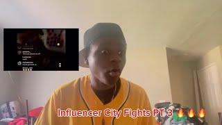 DEBO GOT ACTIVE  Influencer City Fights Part 3/Tre Reacts