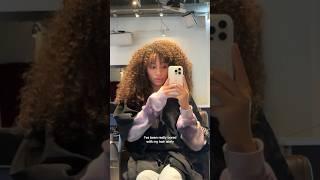 Come get a CURLY CUT with me! *hair transformation*