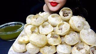 ASMR: 50 Golgappa Eating Challenge || Panipuri Eating show|| Street Food|| Fuchka || Crunchy sounds