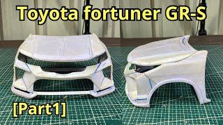 How to make Toyota fortuner GR Sport [Part1]