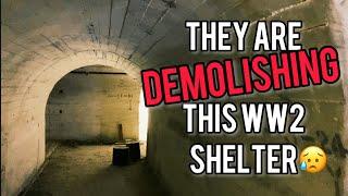 These WW2 Tunnels are being DEMOLISHED