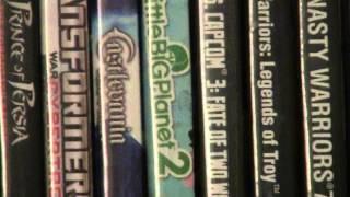 My Video Game Collection and Set Up Tour HD