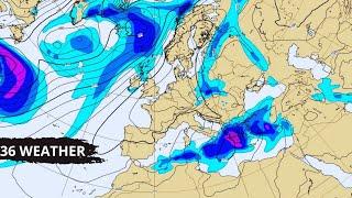 Europe Weather | January 21 , 2025 - ECMWF Model , Precipitation ( Rain Storms ) In Europe