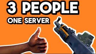 3 people One server… (Rust Console)