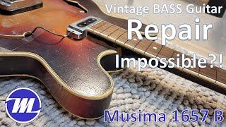 Repair declined?! - Inspecting a Musima 1657 Bass Guitar