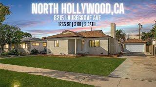 North Hollywood CA | 1265 SF | 3 Bedrooms | Newly Remodeled | $989,000