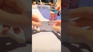 3 WAY ALL IN vs $100 BLIND STRADDLE! #poker #shorts