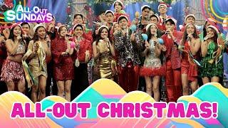 Kapuso stars display the Christmas spirit with their ‘Paskong Pinoy’ performance! | All-Out Sundays