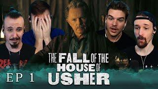 The Fall Of The House Of Usher 1x1 Reaction!! "A Midnight Dreary"