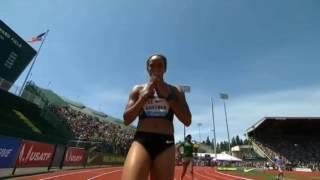 Women 100m Diamond League Eugene 2016