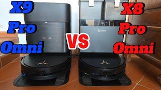 Ecovacs X9 Pro Omni recensione e confronto X8 Pro omni