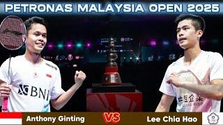 Great Comeback!! Ginting bentrok melawan Lee Chia Hao di round pertama | Badminton PMO25