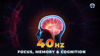 Unlock Your Genius: 40Hz Gamma Binaural Beats for Enhanced Focus, Memory & Cognition