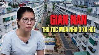 Gian nan thủ tục mua nhà ở xã hội | VTV24