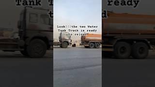 #Viral#The Two Water Tank Truck is ready to reload#amazing#shortvideo