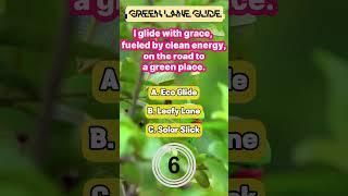 Green Lane Glide. Unlock the Puzzle: The Ultimate EV Riddle Challenge! 