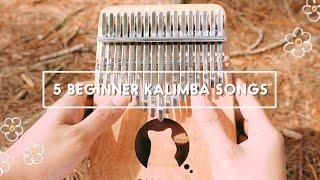 5 Easy Beginner Kalimba Songs Tutorial