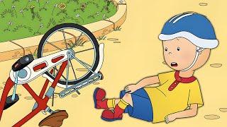 Caillou apprend à faire du vélo | Caillou en Français