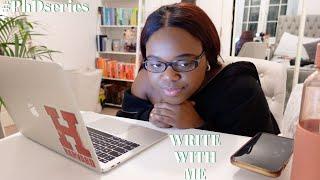 PhD Diaries| writing 2,500 words in 2 DAYS : PhD STRESS! - writing my research proposal