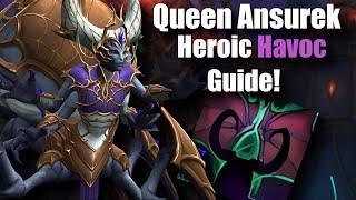 Havoc Demon Hunter Heroic Queen Ansurek Guide! BLAST the Spider!