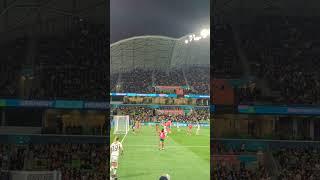 FIFA World Cup 2023 | Germany v Morocco | Goal from Corner | Melbourne