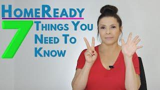 7 things you should know about HomeReady Loans | Laura Borja - Home Loan Expert