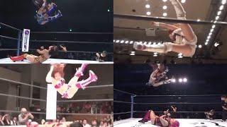 Kairi Sane ( Kairi Hojo ) - Elbow Drop compilation ( Part 2 )