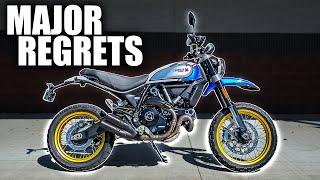 The Ducati Desert Sled \\ My BIGGEST Regret