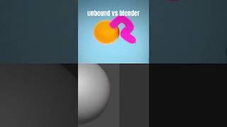Sculpting with Splines: Unbound vs Blender