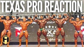 TEXAS PRO REACTION | Fouad Abiad discusses Andrew Jacked, Martin, Kuclo, Kamal & Quinton Eriya