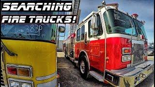 Searching Fire Trucks! Found Lots Of Goodies! | Crown Rick Auto