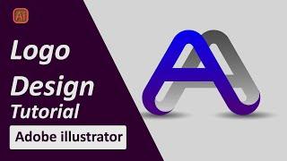 How to make logo in Illustrator | Adobe Illustrator Tutorials | Rasheed RGD