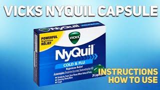 Vicks NyQuil capsule how to use: How and when to take it, Who can't take Vicks NyQuil